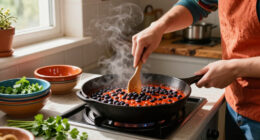 Enchilada Black Beans