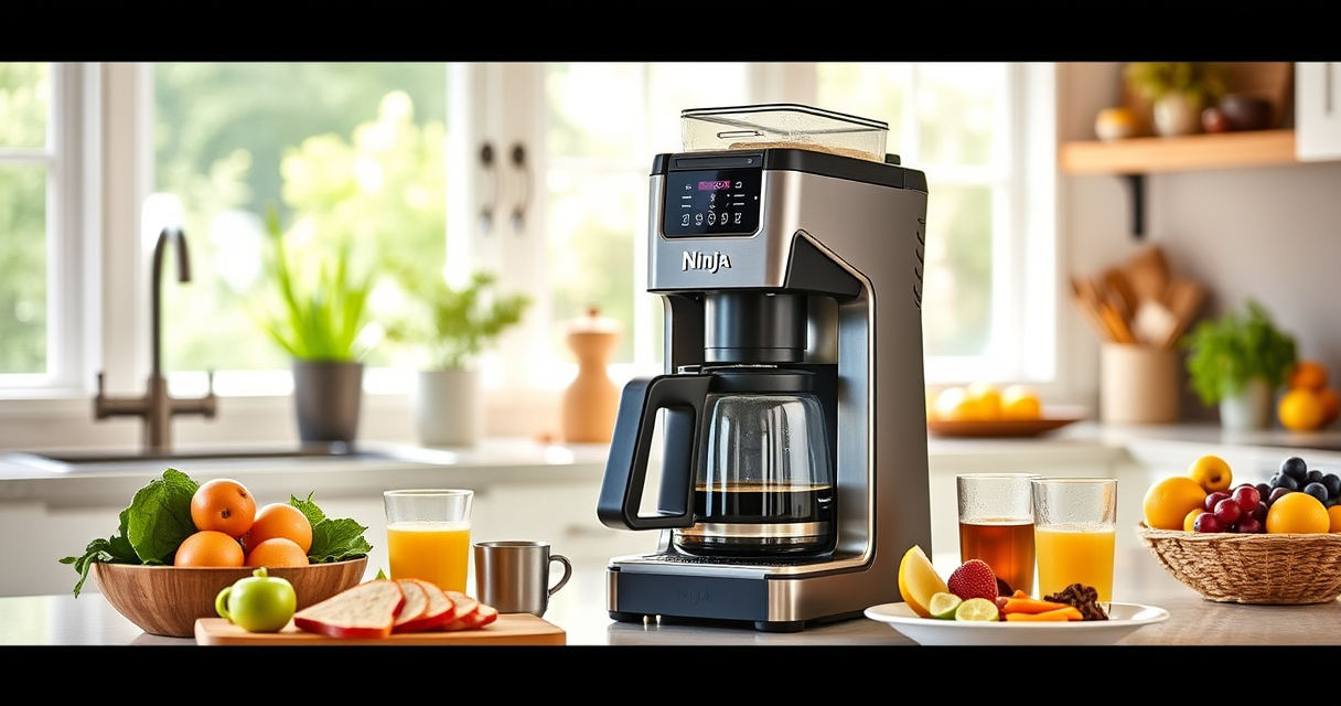 Host Effortlessly with the Ninja DualBrew Pro Coffee Maker This Summer