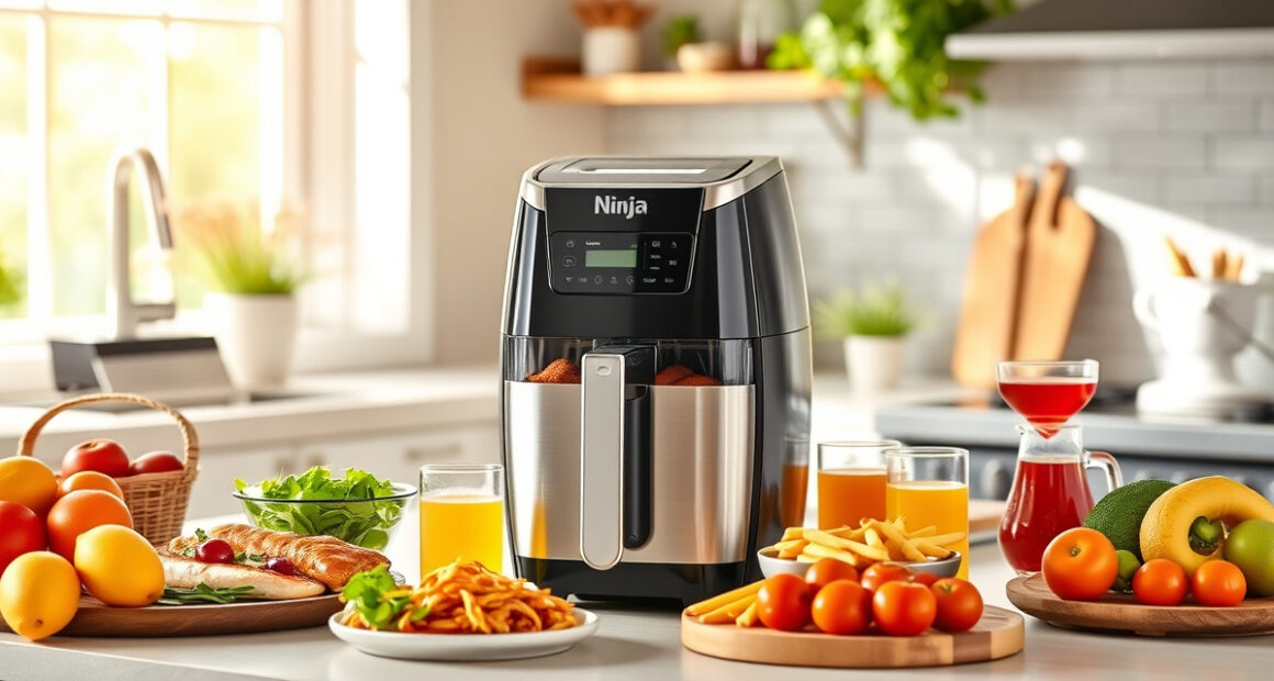 Host Effortlessly with the Ninja Foodi 10 Quart Air Fryer this Summer