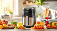 Host Effortlessly with the Ninja Foodi 10 Quart Air Fryer this Summer