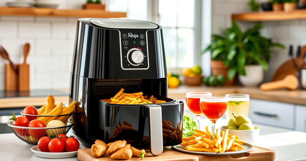 Make Summer Pool Parties Effortless with the Ninja Air Fryer 4 Qt