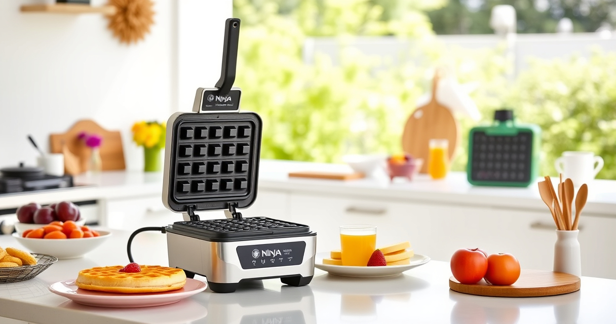 Master Perfect Summer Belgian Waffles with Ninja Waffle Maker Pro