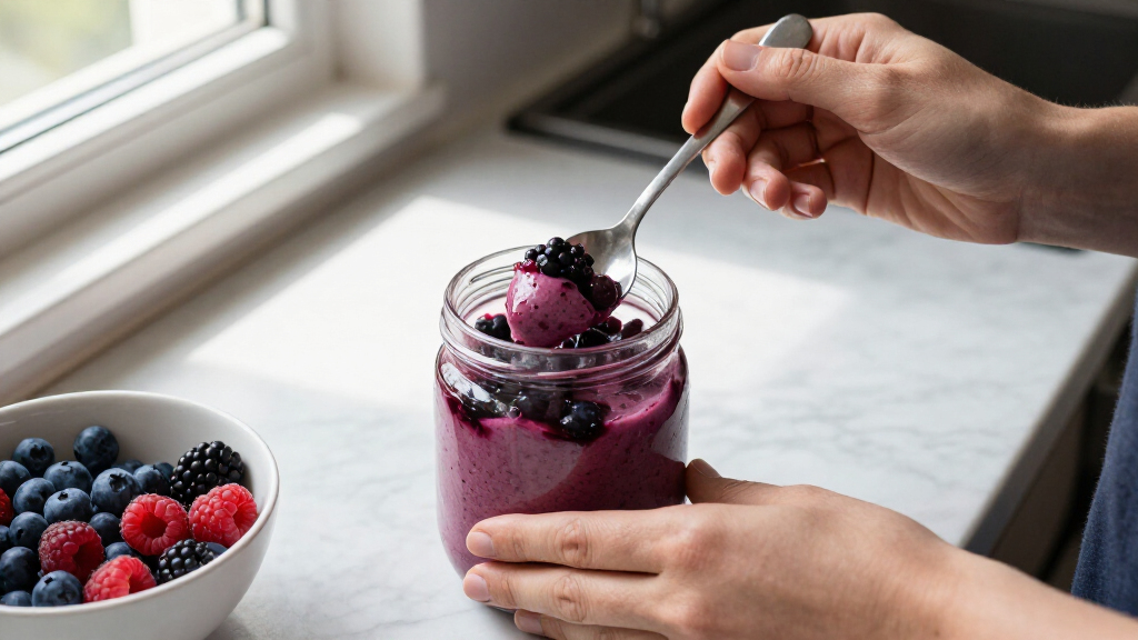 Mousse Ai Frutti Di Bosco