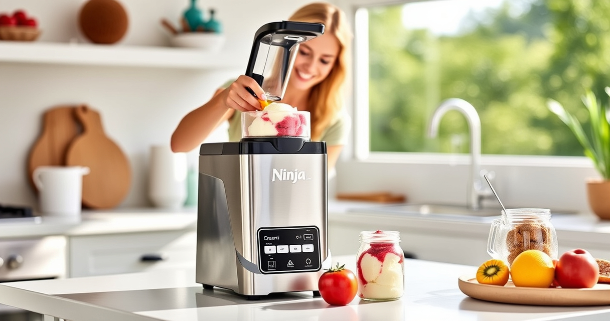 Ninja CREAMi 7-in-1 Ice Cream Maker: The Summer Dessert Game-Changer