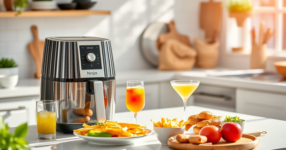 Ninja Crispi Glass Air Fryer: The Perfect Summer Pool Party Companion