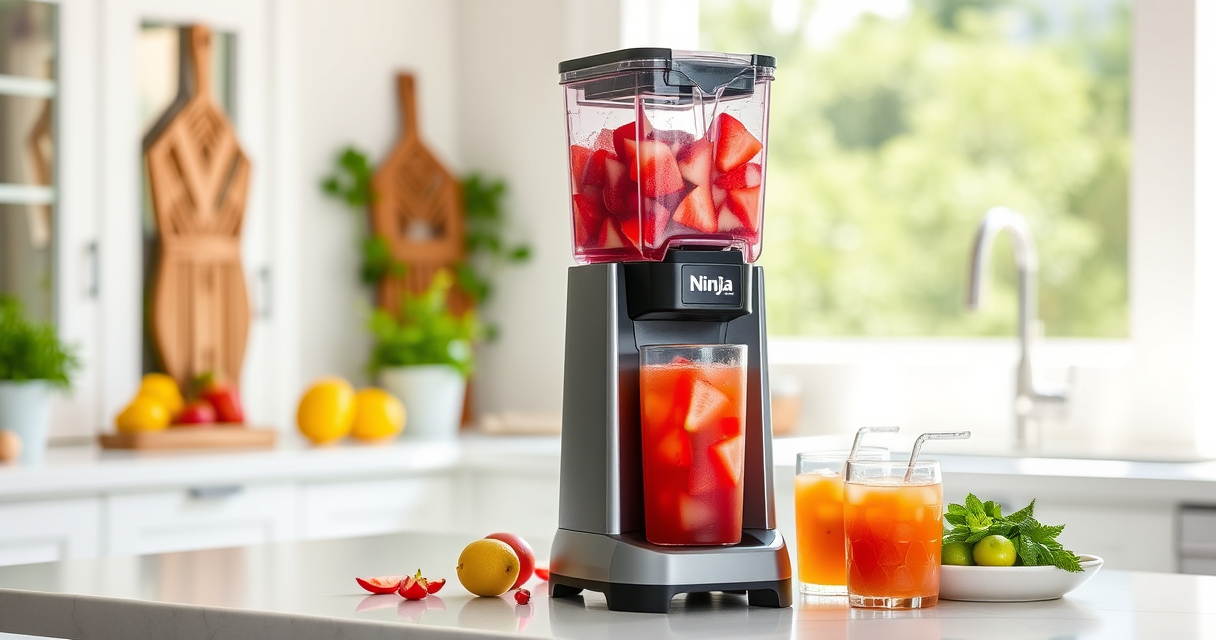 Ninja SLUSHi Drink Maker: Summer’s Perfect Frozen Beverage Solution