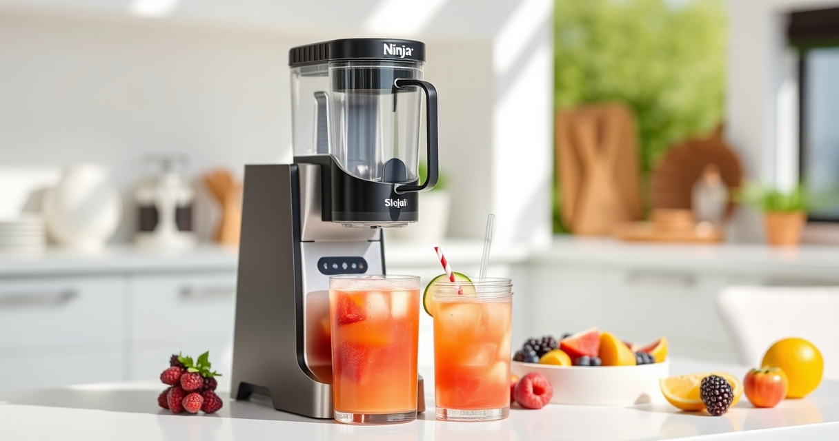Ninja SLUSHi Twist: The Ultimate Summer Frozen Drink Maker