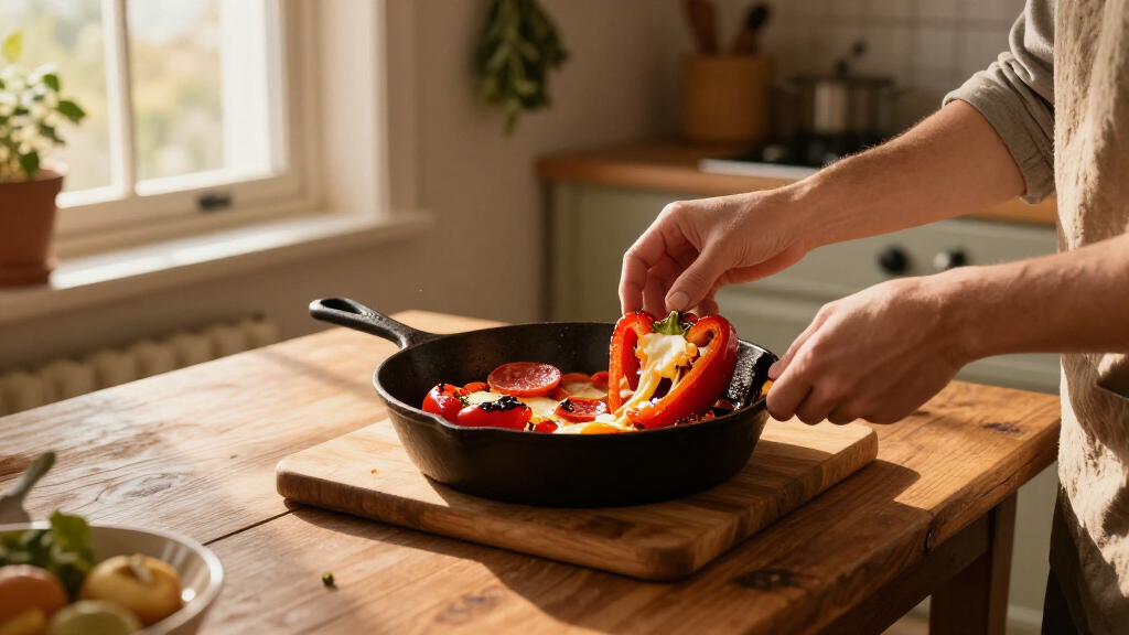 Peperoni Ripieni Di Arrosto