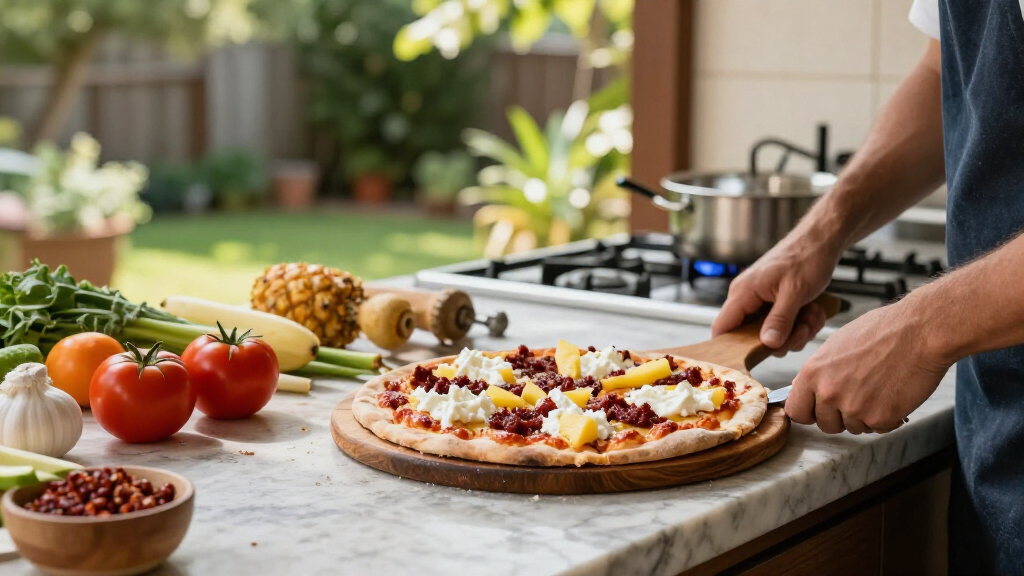 Pineapple Pizza Inspires New Pinsa Recipe With 'Nduja And Stracciatella