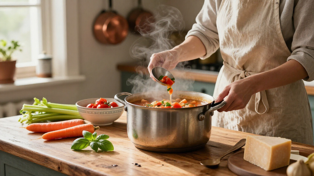 Sunday Pot Of Minestrone: The Vegetable Soup That Feeds The Week