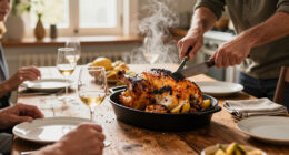 This Whole Roast Chicken Au Poivre Is Dinner Party Gold