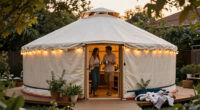 Amazon's Selling A Massive Yurt That'll Turn Your Backyard Into A Glamping Retreat