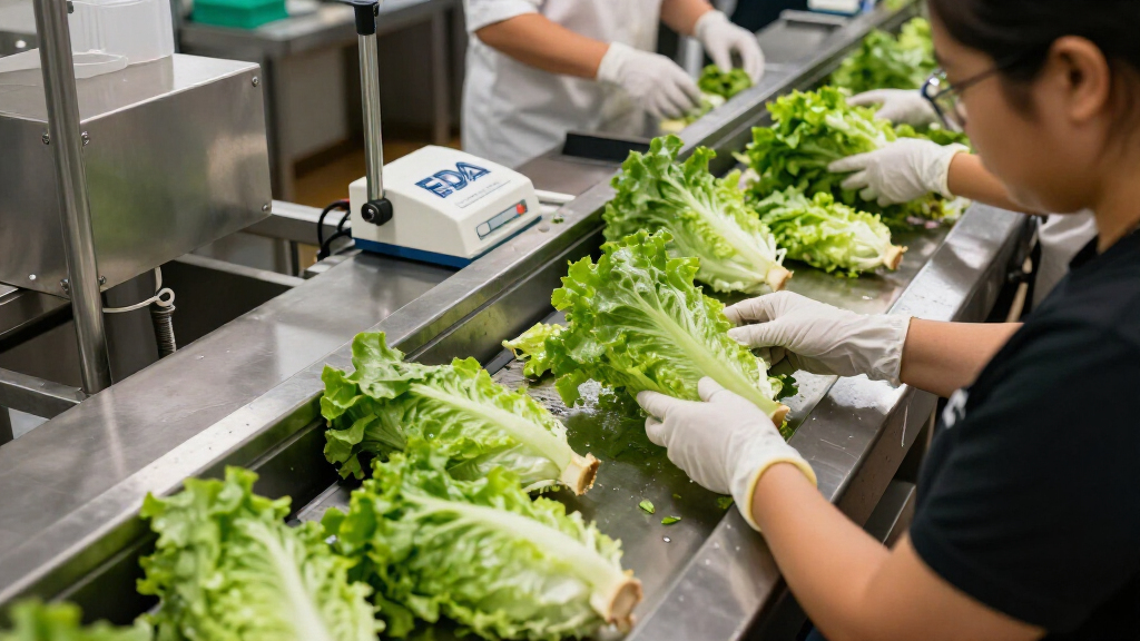 FDA Found Cyclospora At Taylor Farms Lettuce Operation